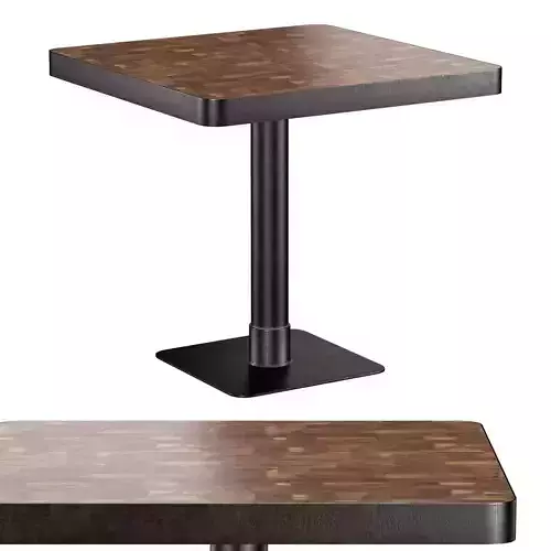 Bistro loft industrial table