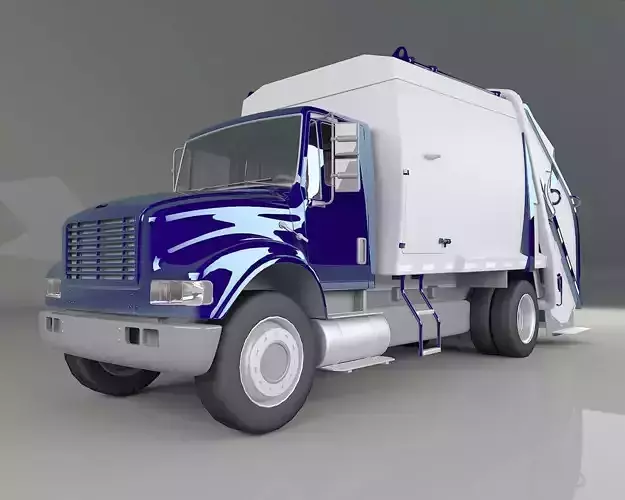Garbage Truck 3D model