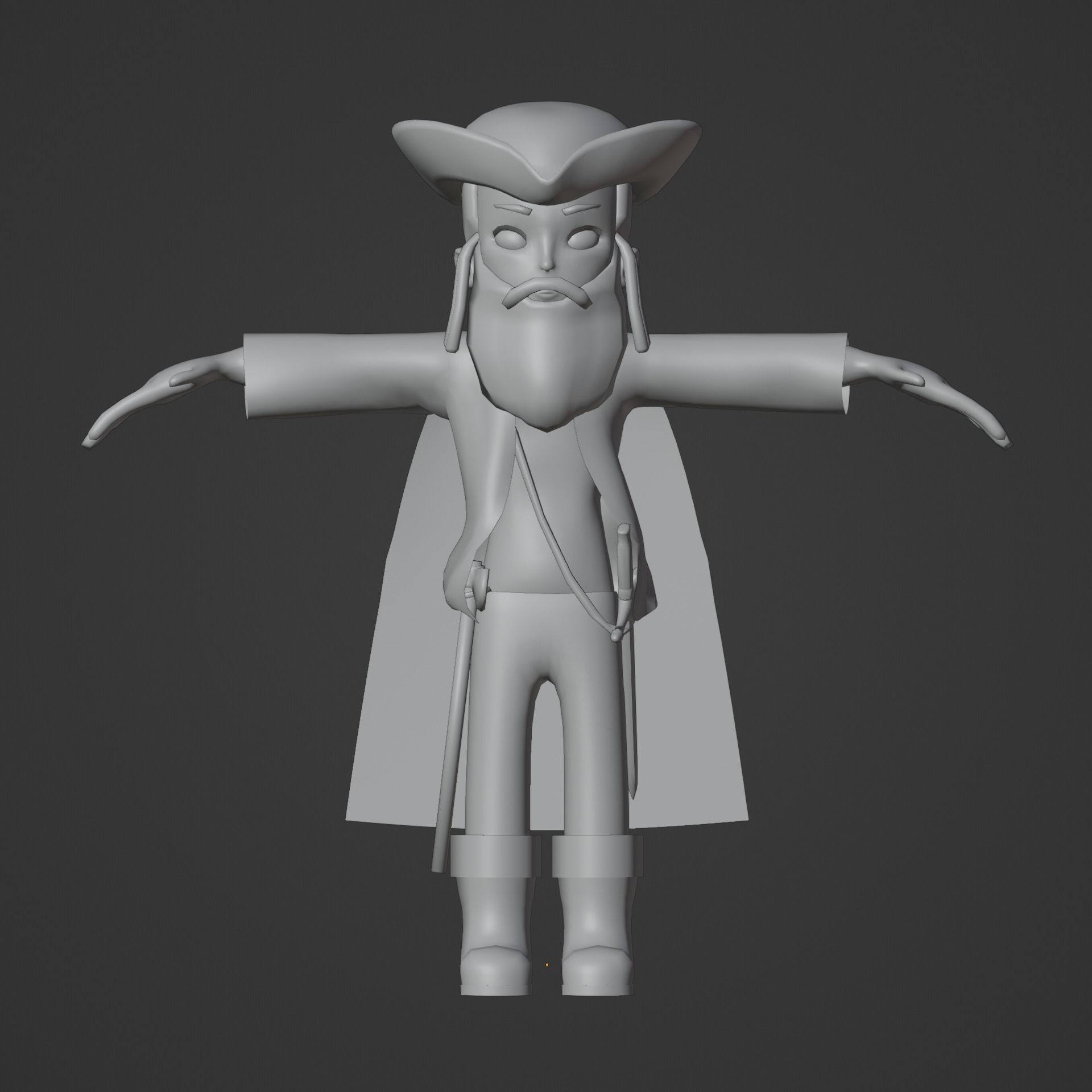 Pirate 3D model_3
