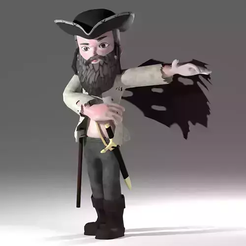 Pirate 3D model