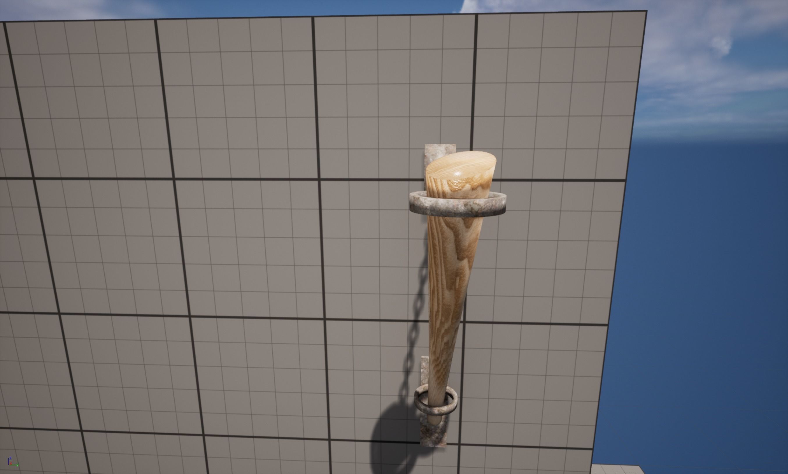 Wall Torch 3D print model_6