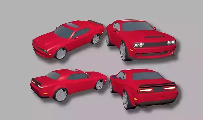 Dodge Challenger SRT Hypercasual