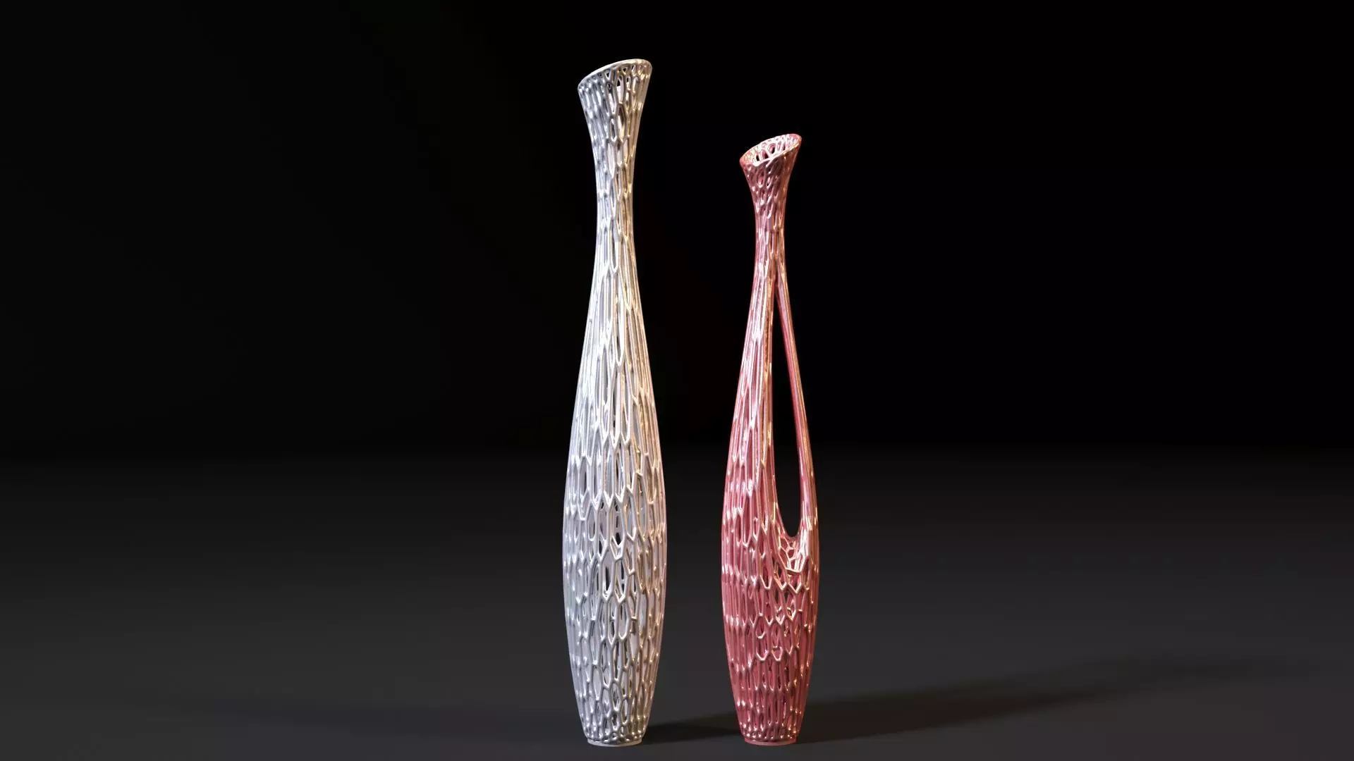 Decorative vases for dry wood 3D print model_0