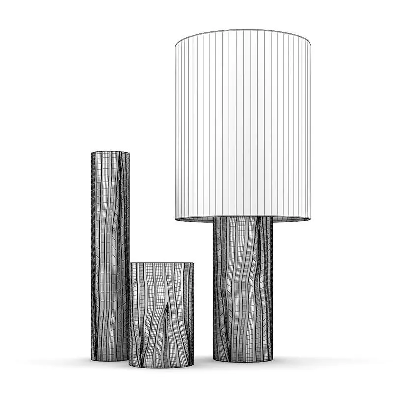 Table Lamp 3D model_0