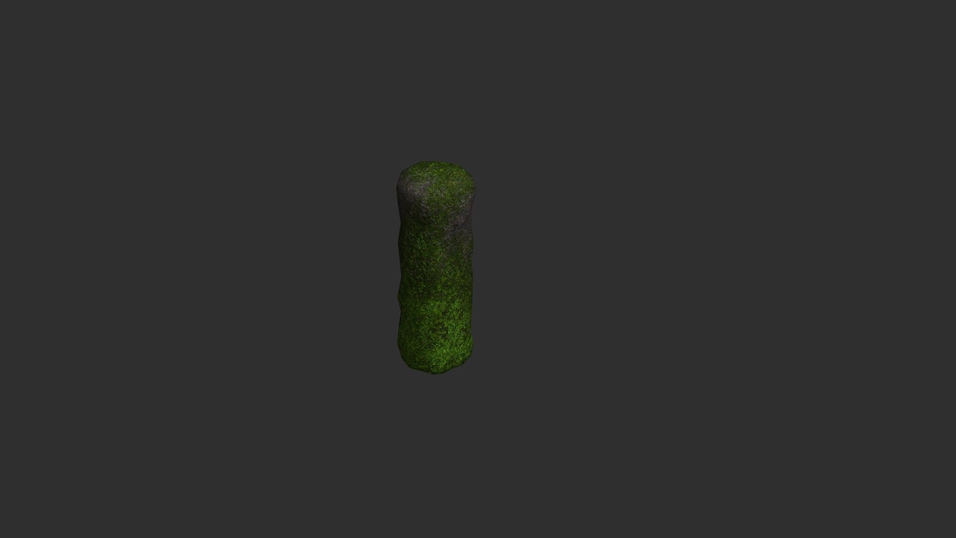Cave Walls 1 - Moss 2 Low-poly 3D model_7