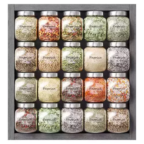Spice set for kitchen or restaurant 2