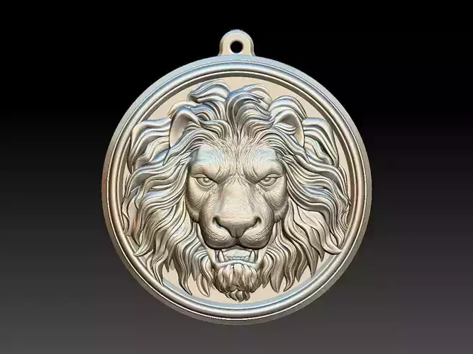 HM Lion Keychain 01  