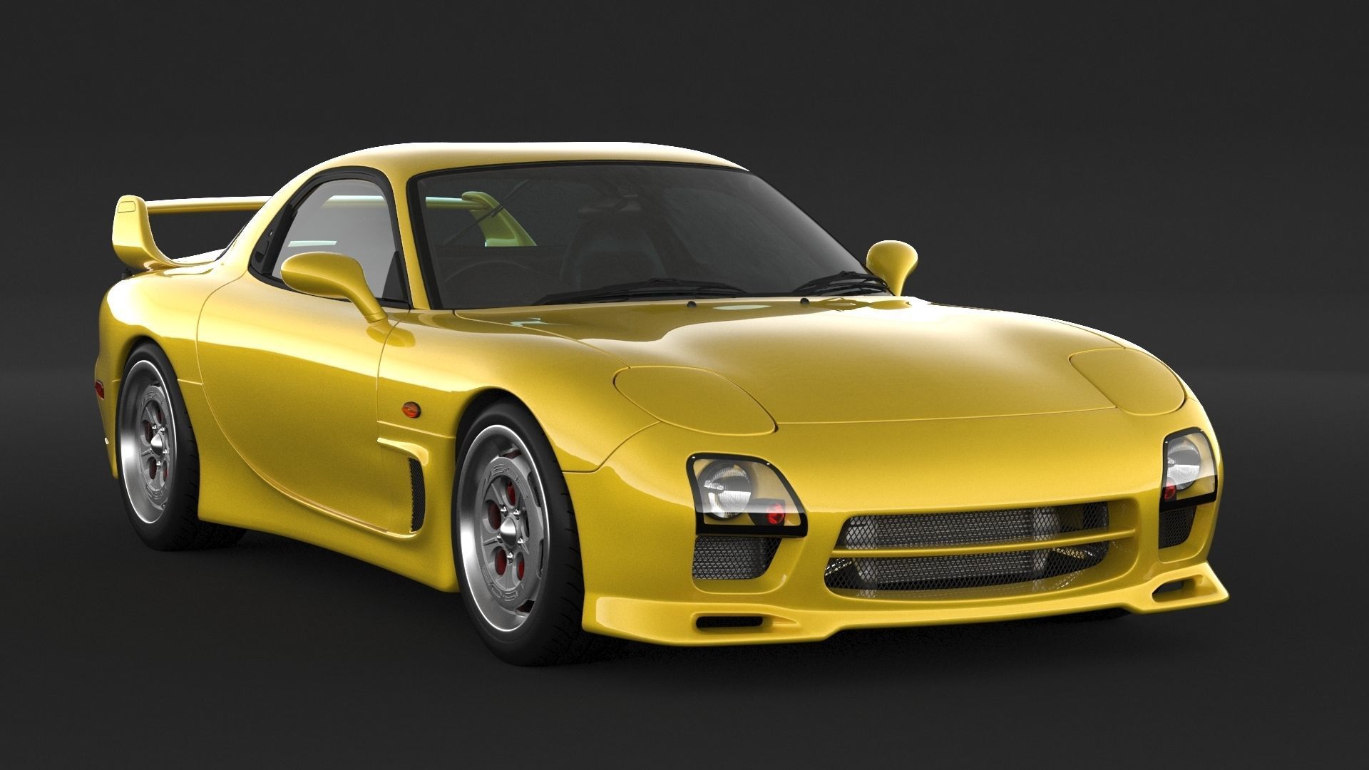 Mazda RX-7 A-Spec 3D model_3