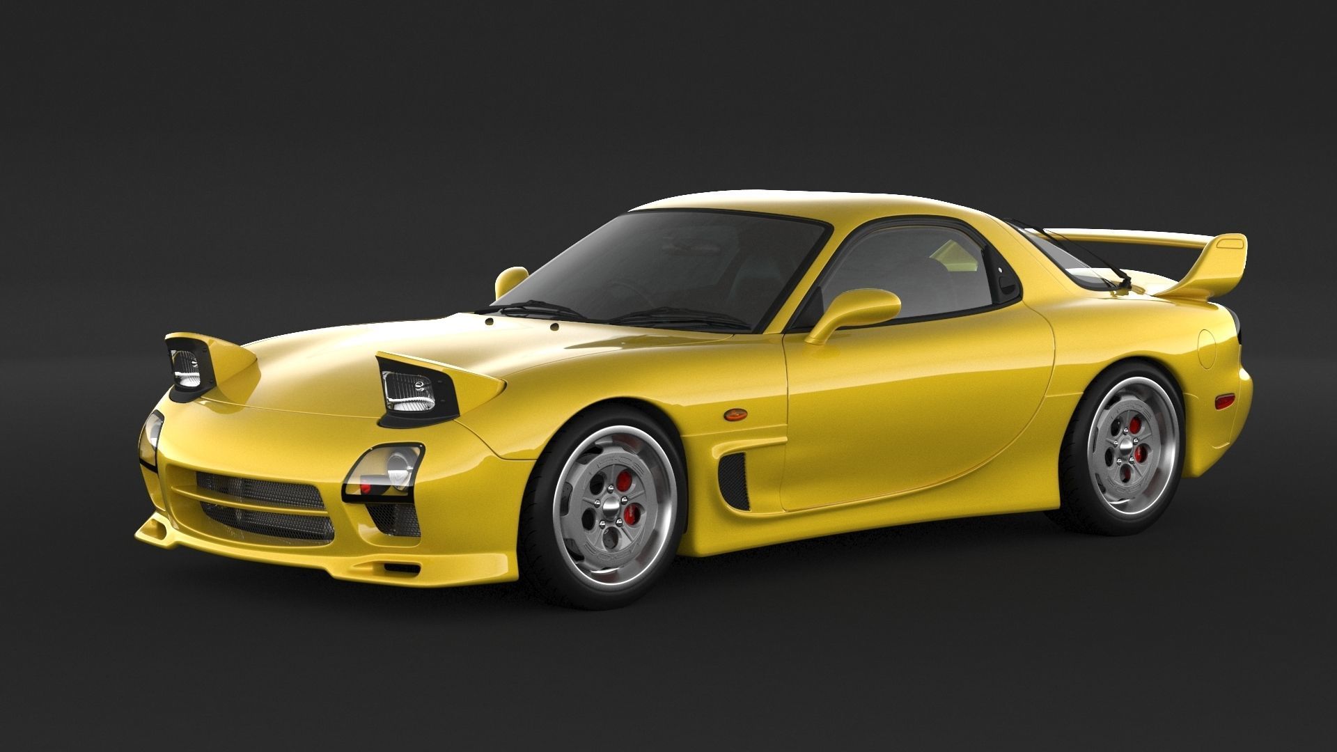 Mazda RX-7 A-Spec 3D model_1