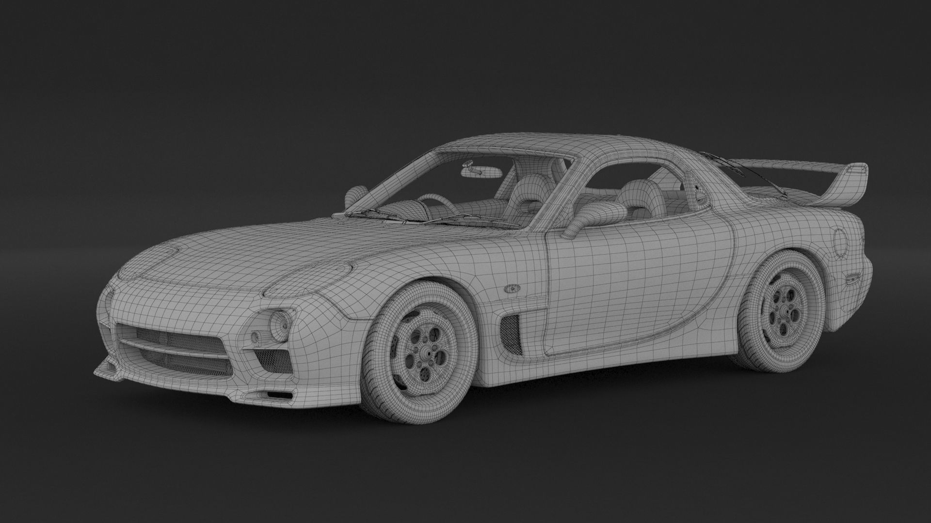 Mazda RX-7 A-Spec 3D model_10