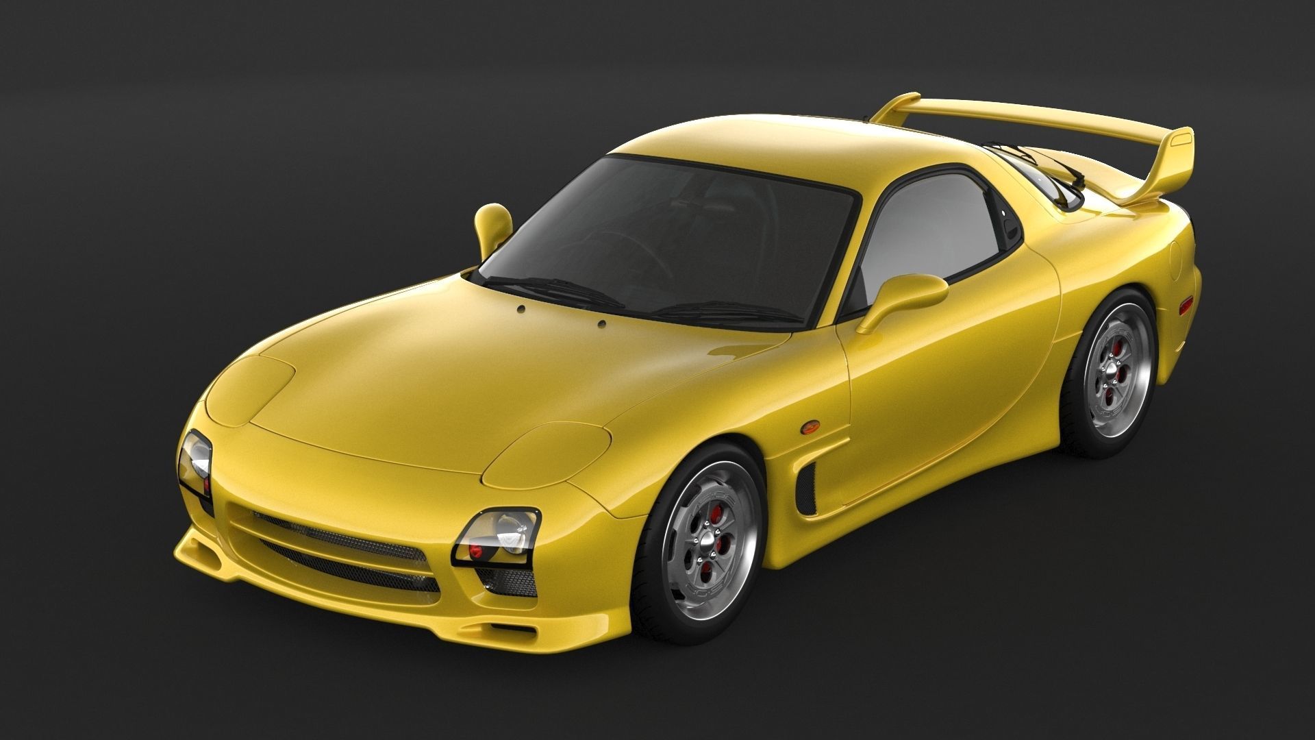 Mazda RX-7 A-Spec 3D model_7