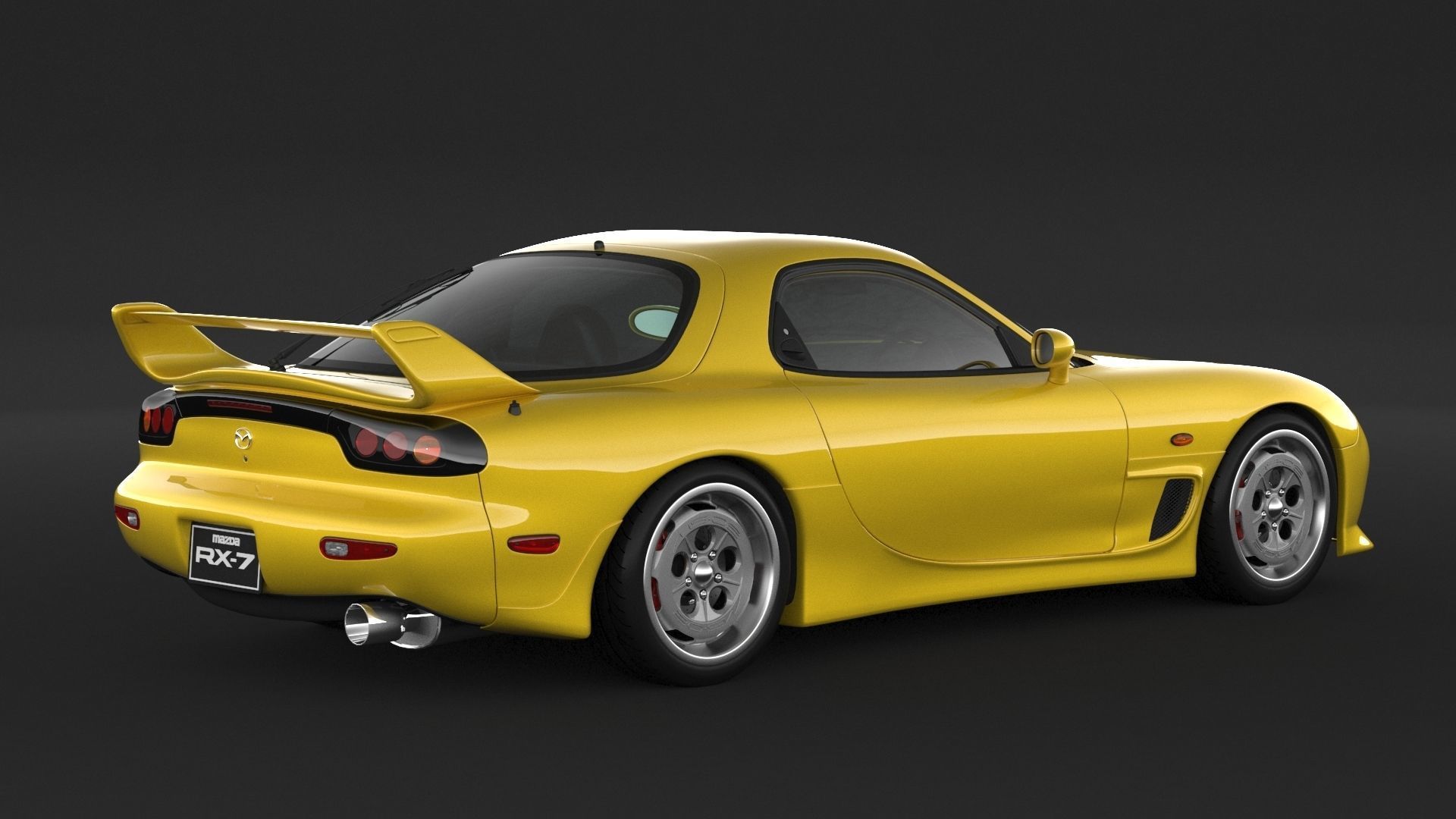 Mazda RX-7 A-Spec 3D model_2