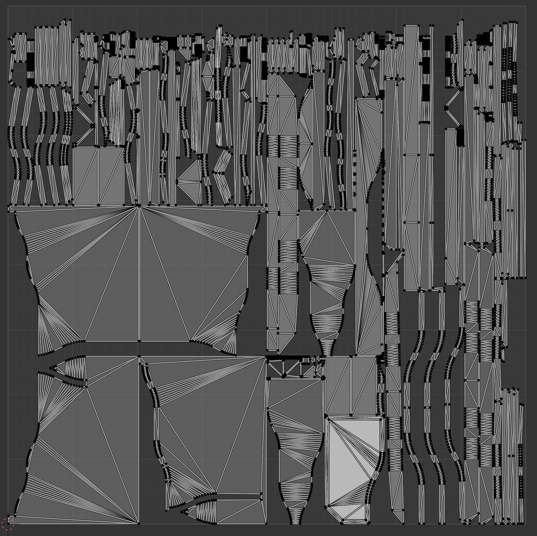 Game-Ready Sci-Fi Door Asset Low-poly 3D model_5