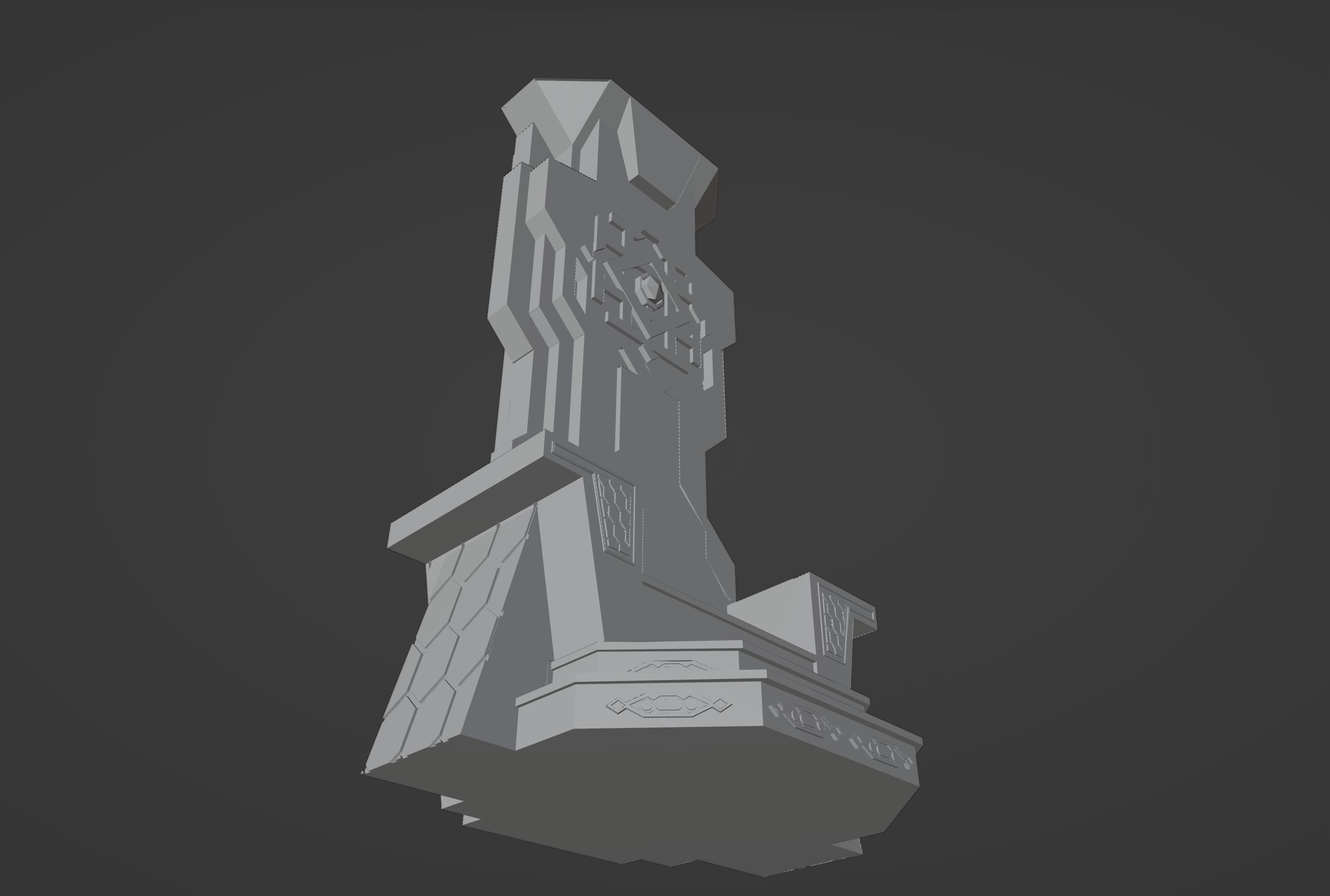 Lord of the Rings miniatures GW scenery MESBG 3D Model Collection_22