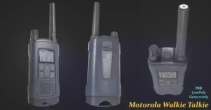 Walkie Talkie Motorola Blue