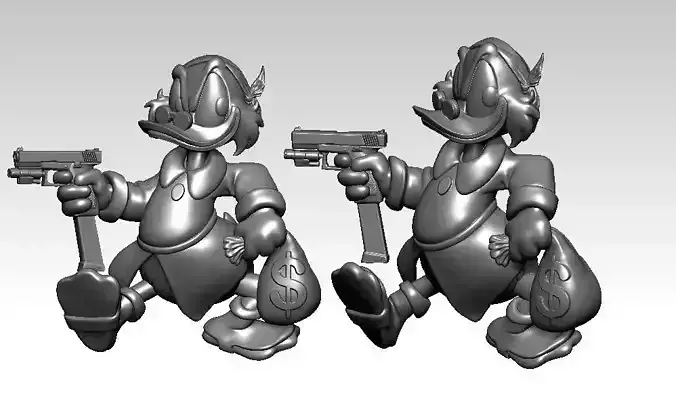 McDuck 3D Model