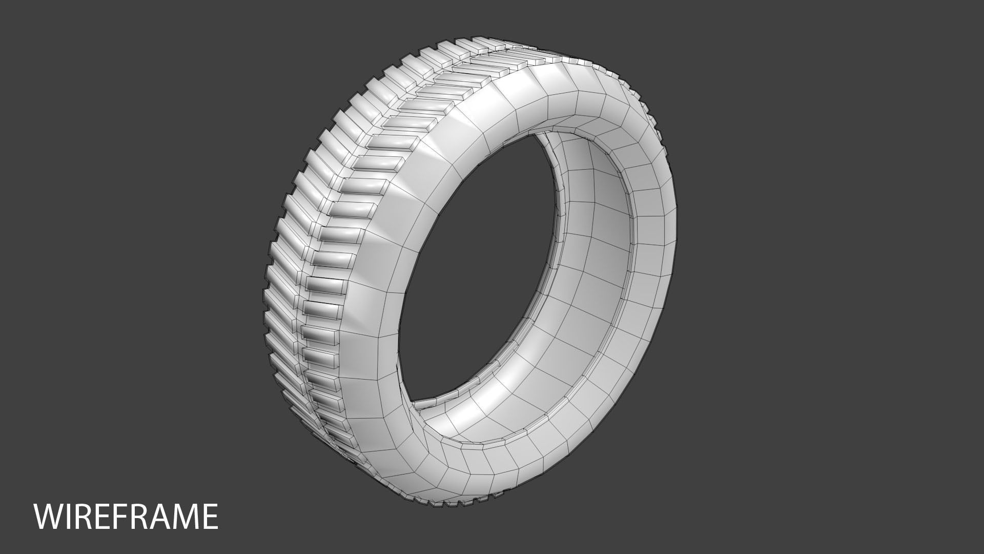 Tyre 2 3D model_3