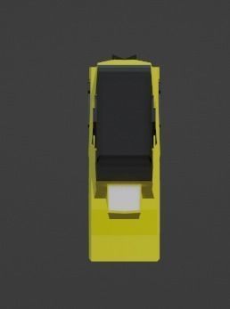 Low poly - X26 Taser Game Ready Low-poly 3D model_7