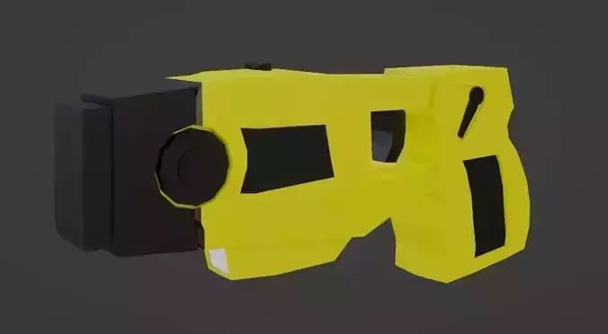 Low poly - X26 Taser Game Ready Low-poly 3D model