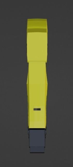 Low poly - X26 Taser Game Ready Low-poly 3D model_6