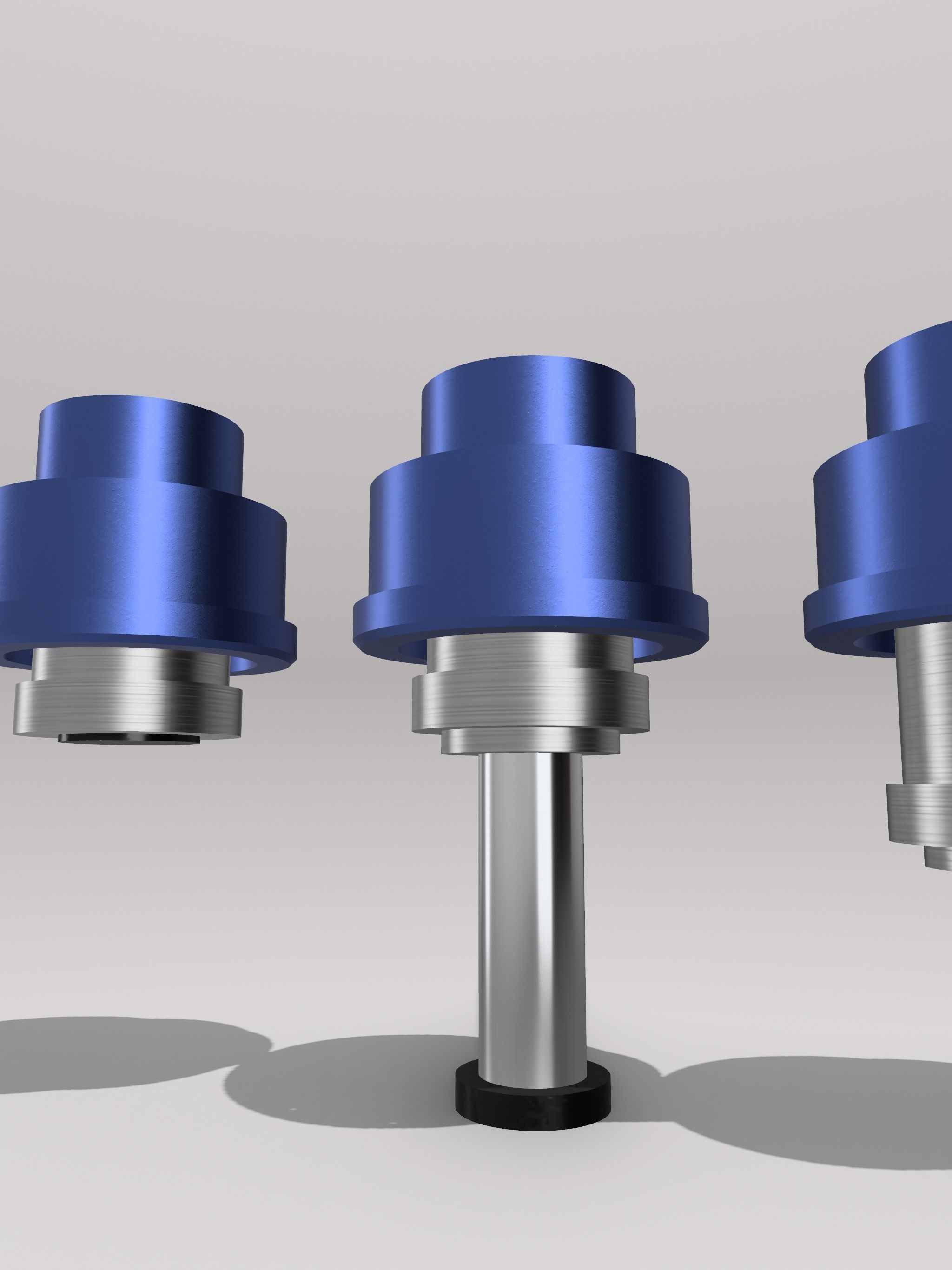 Race Car Air Jacks set 3D model 3D printable CGTrader