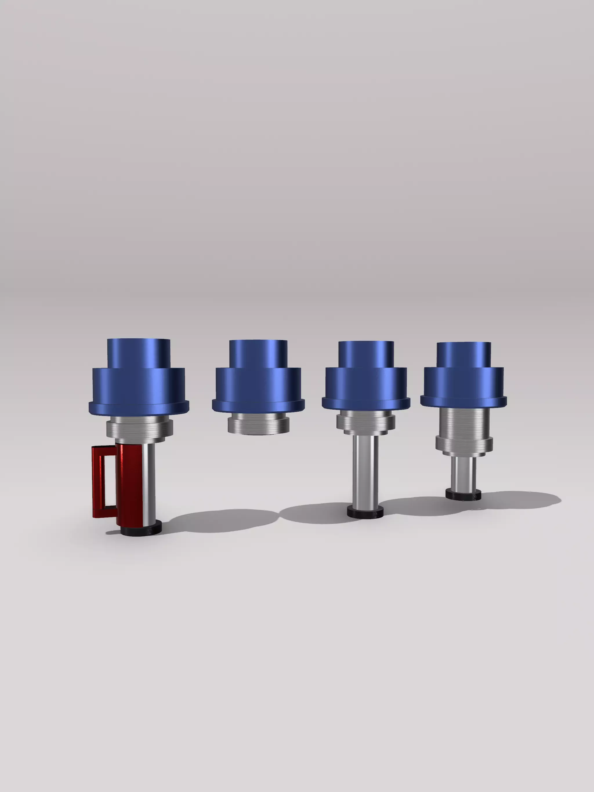 Race Car Air Jacks set 3D print model