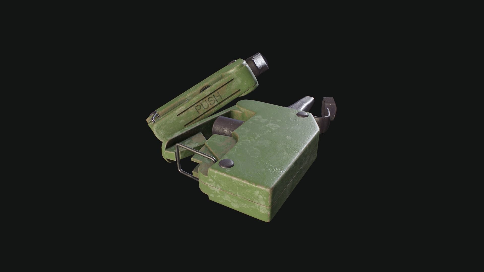 Detonator M57 Low-poly 3D model_2