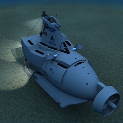 DSV Alvin 3D model_17