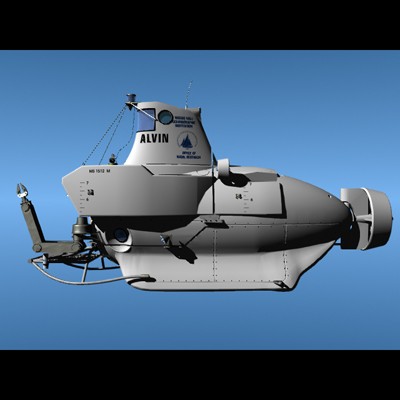 DSV Alvin 3D model_7