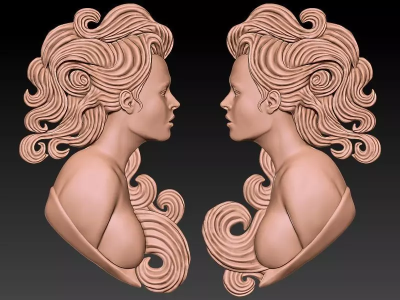 Gemini 3D Model 3D print model_0