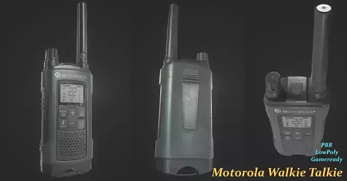 Walkie Talkie Motorola Green