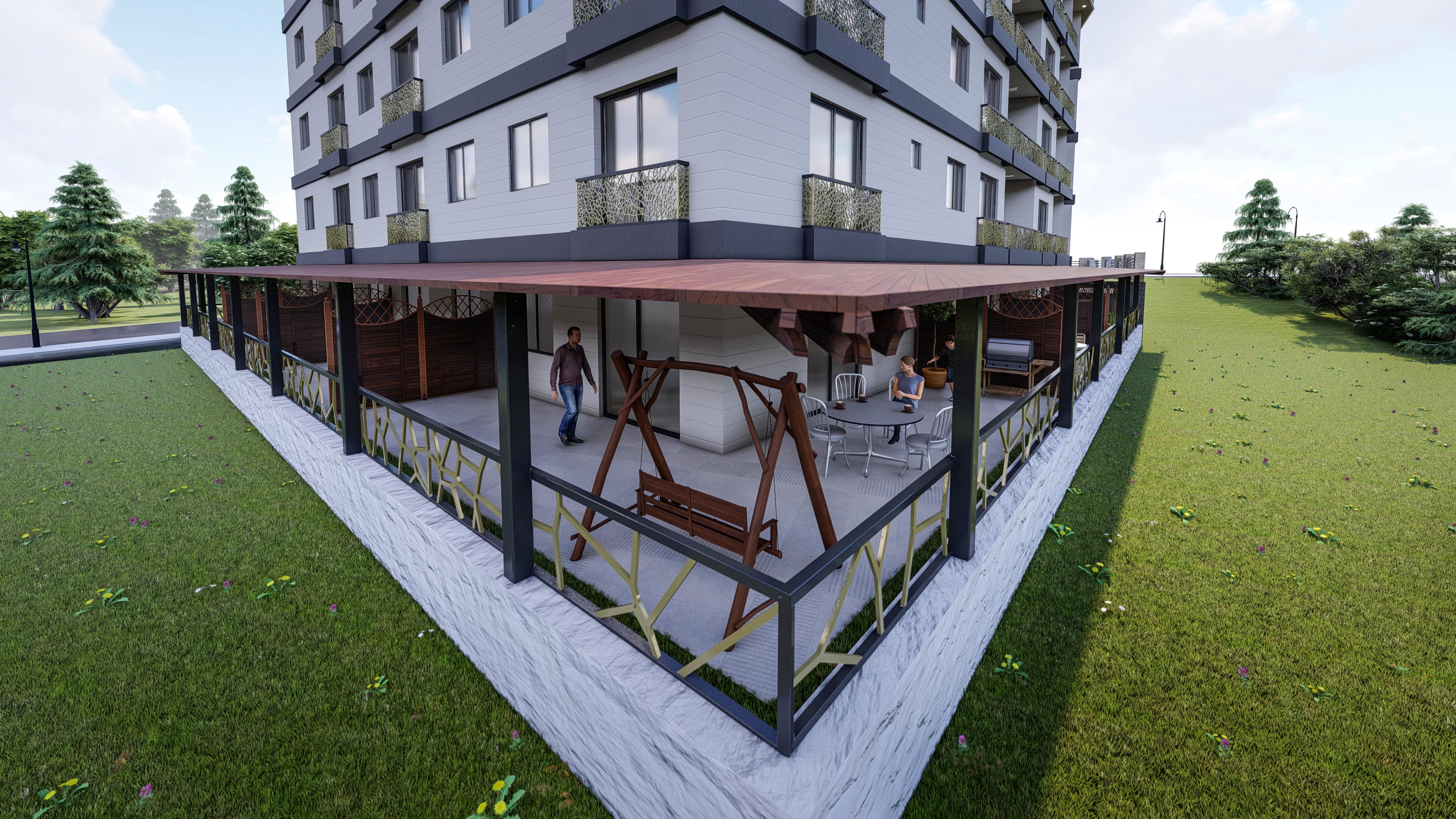 Highly Detailed Building 3D model_8