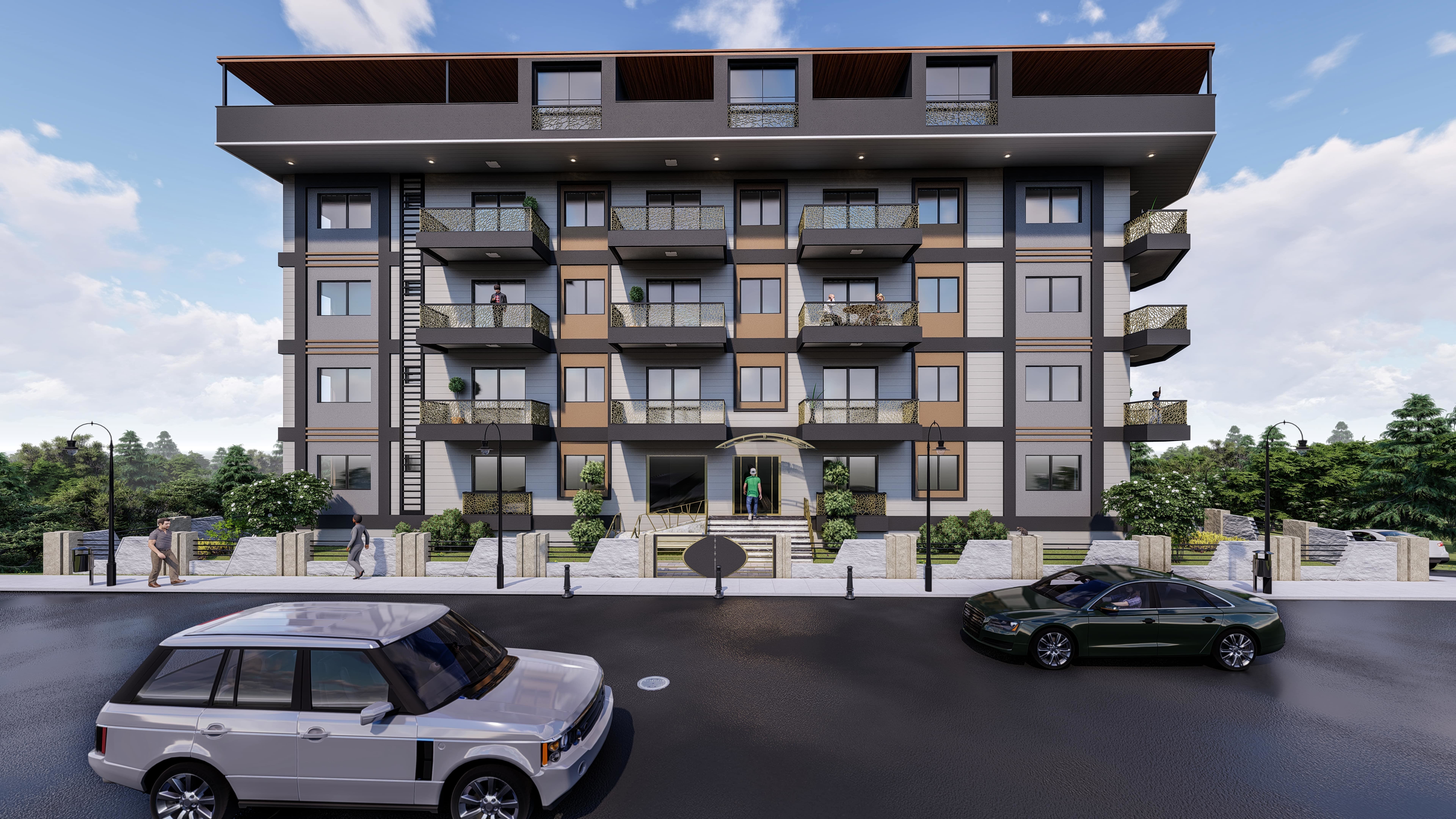 Highly Detailed Building 3D model_6