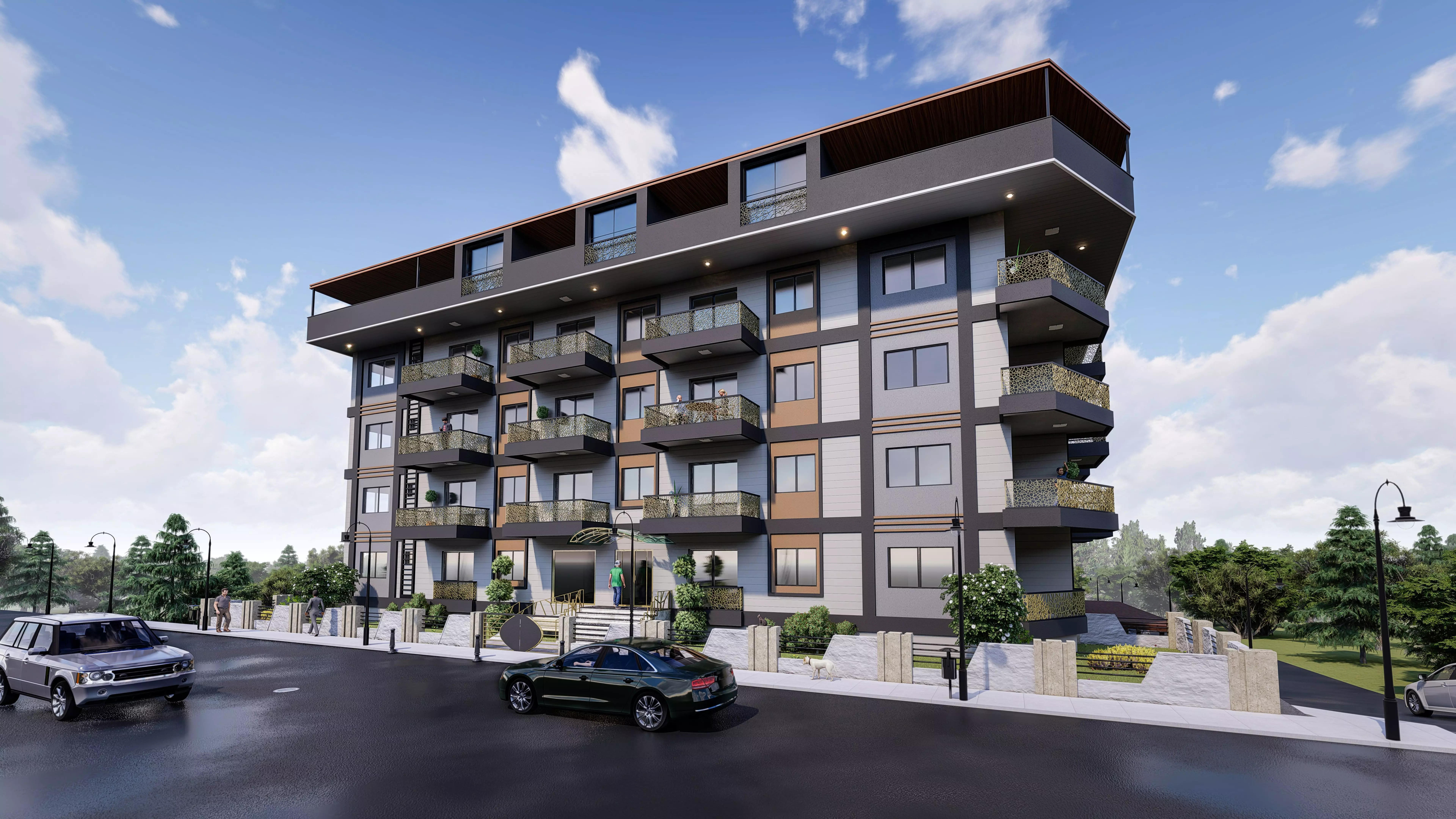 Highly Detailed Building 3D model_0