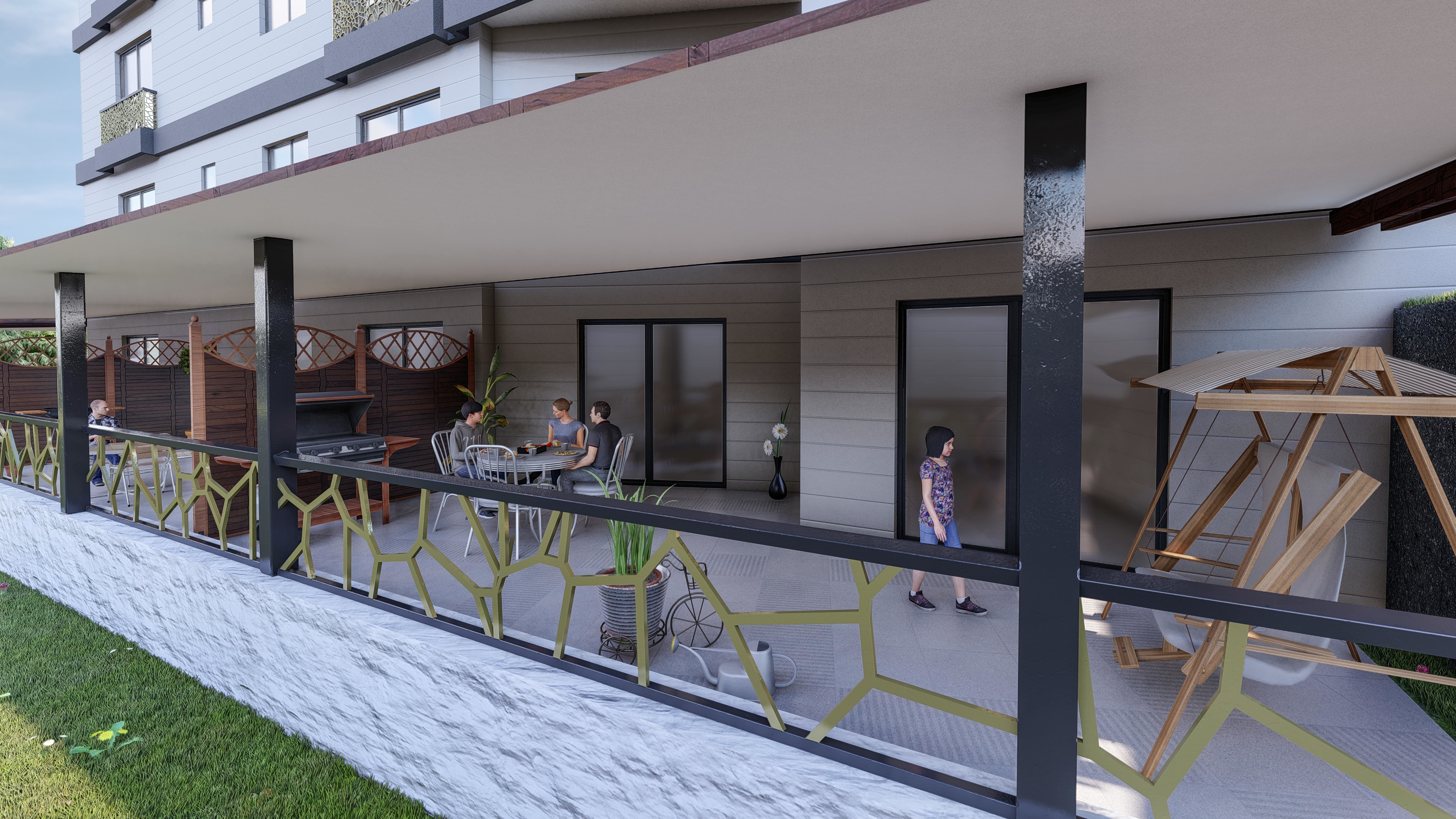 Highly Detailed Building 3D model_3