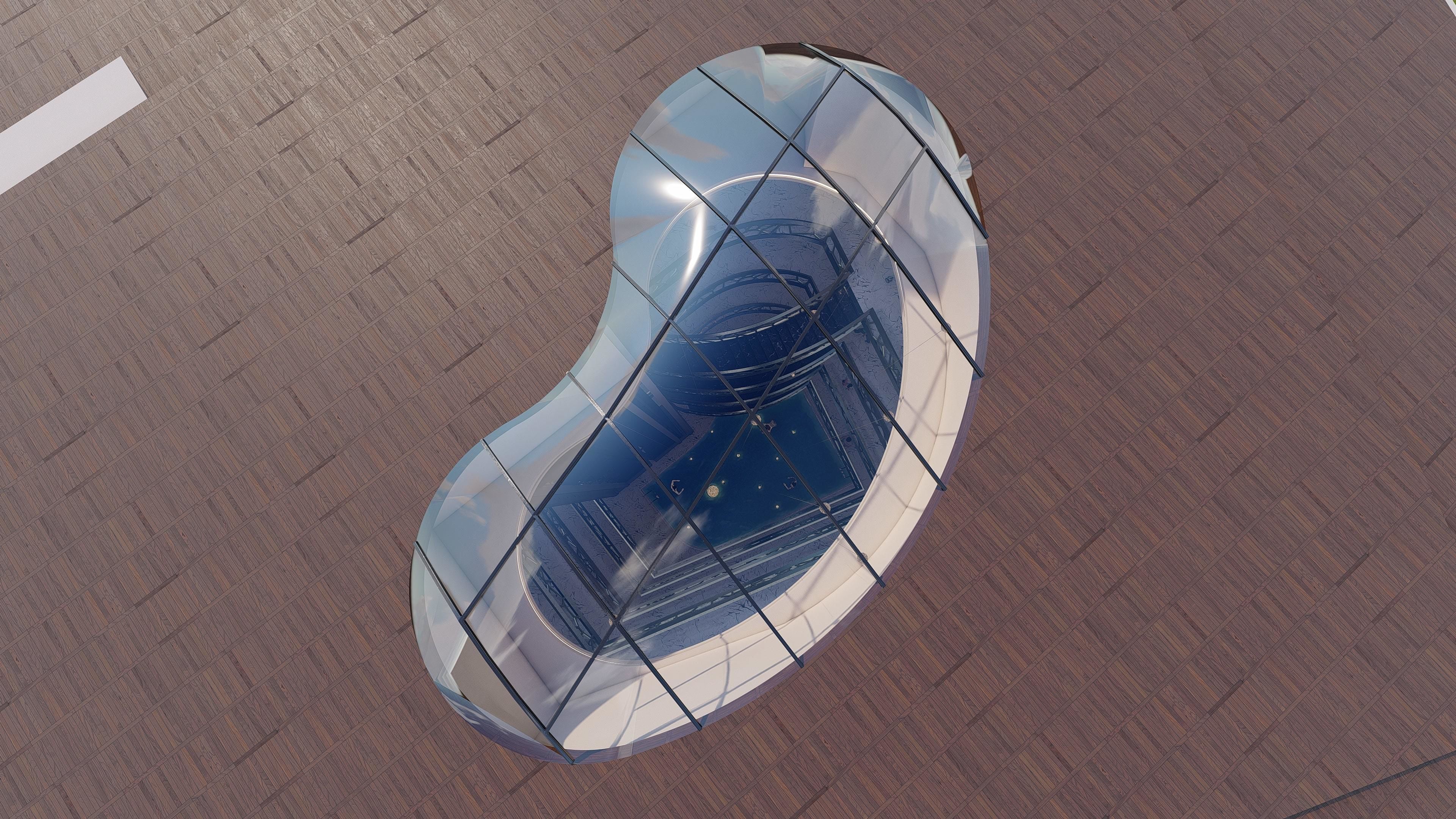 Highly Detailed Building 3D model_12