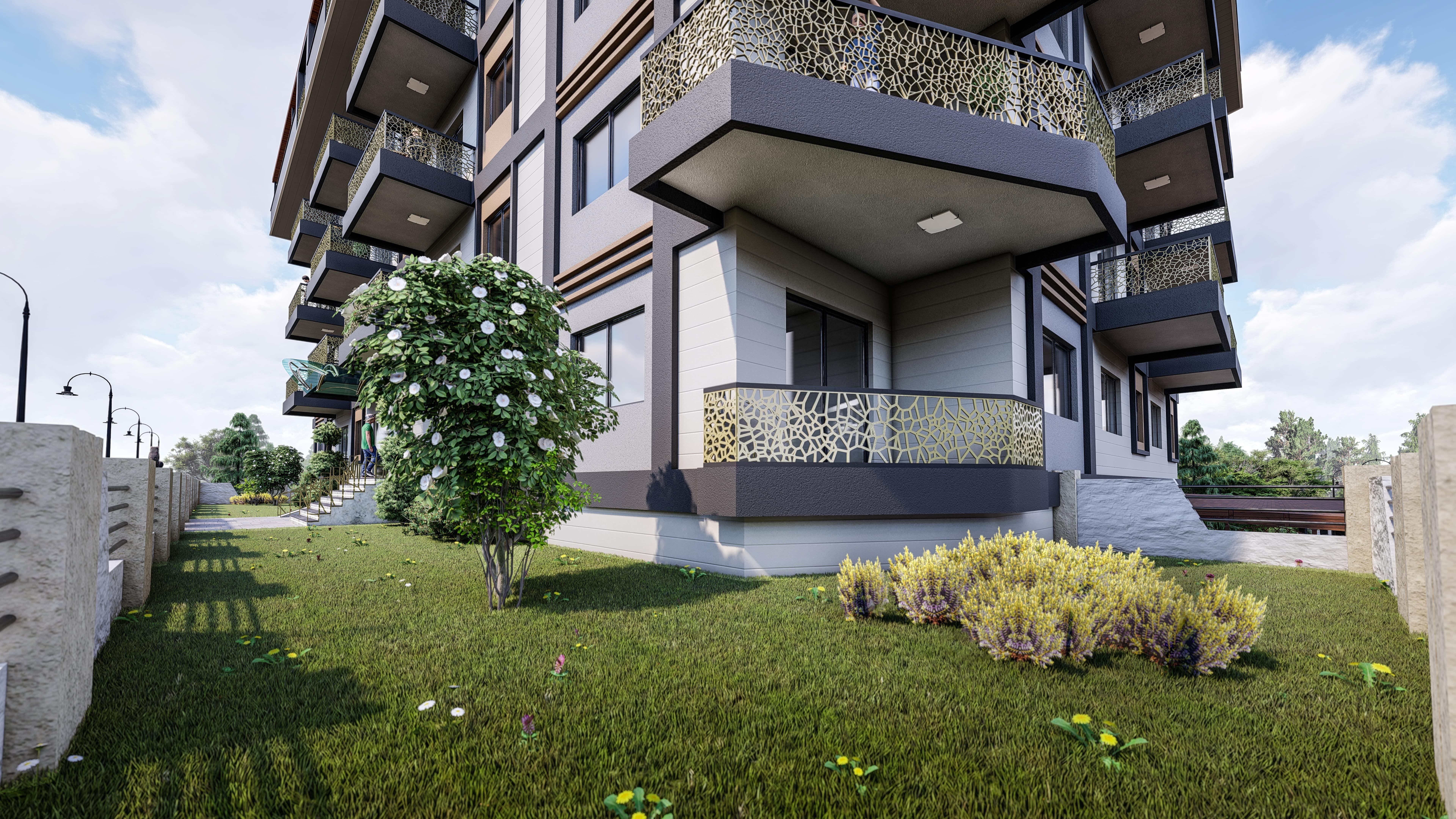 Highly Detailed Building 3D model_9