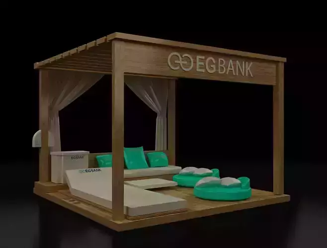 kiosk partition booth a145