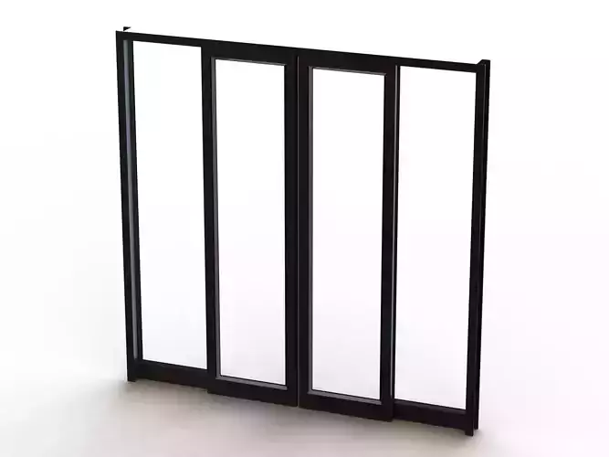 Aluminium Double Sliding Doors