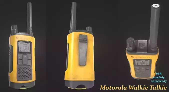 Walkie Talkie Motorola Orange