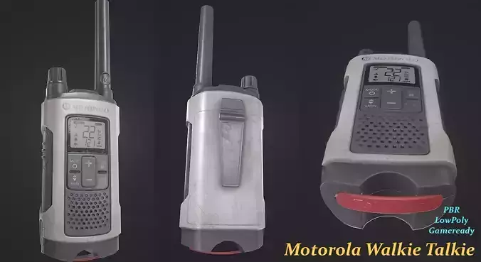 Walkie Talkie Motorola White