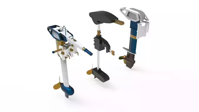 Portable engine boat