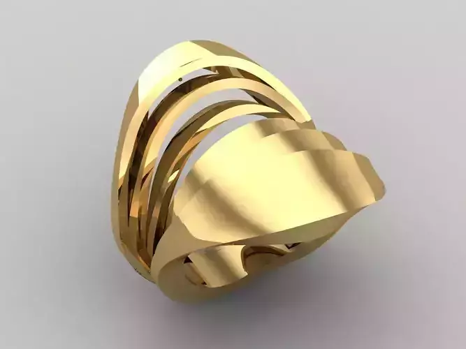 Women Ring Plain Ring Ready STL 3DM Models Womens Rings