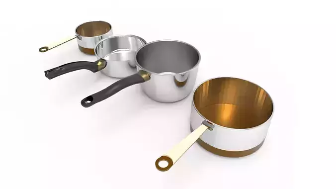 Saucepan 3D model