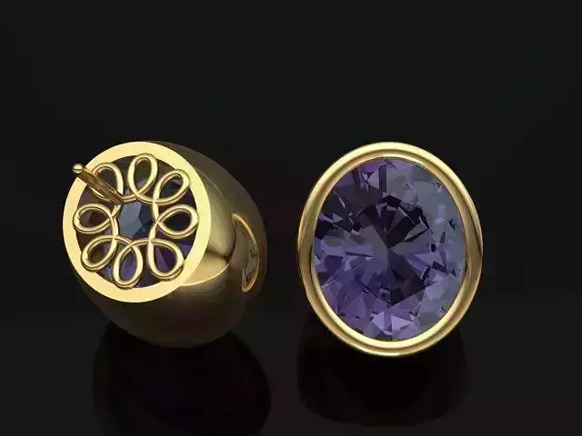 earrings 3D print model