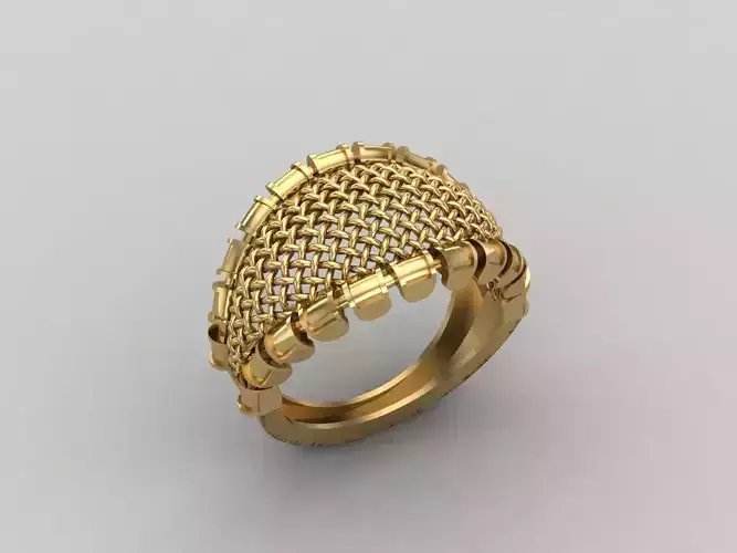 Women Ring Plain Ring Ready STL 3DM Models Womens Rings