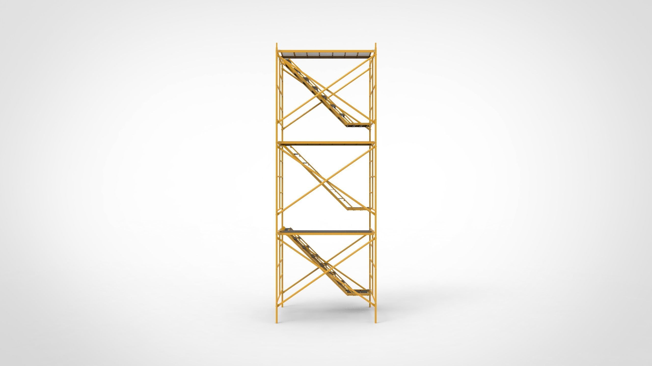Scafolding 3D model_2