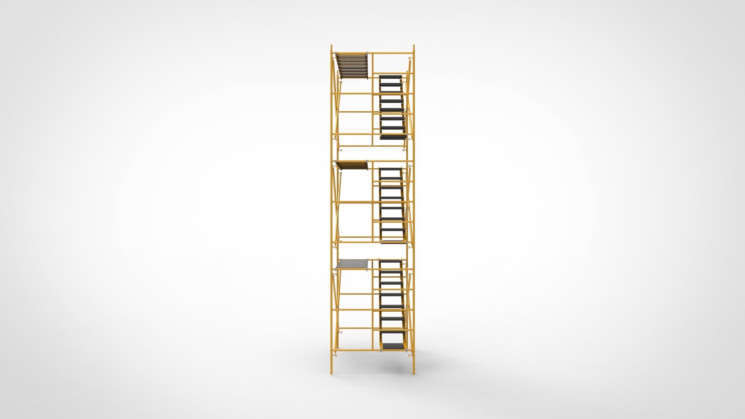 Scafolding 3D model_1