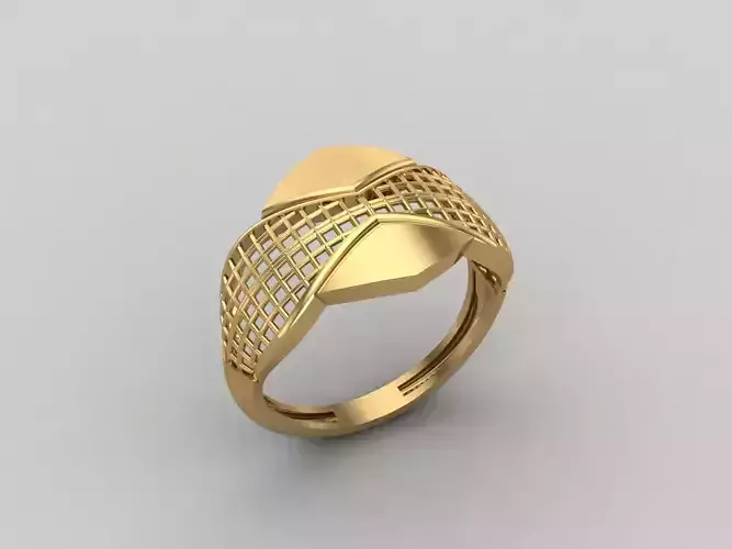 Women Ring Plain Ring Ready STL 3DM Models Womens Rings