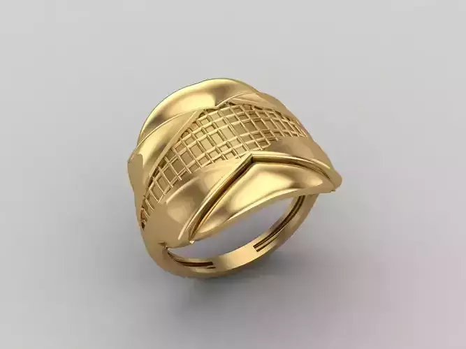 Women Ring Plain Ring Ready STL 3DM Models Womens Rings